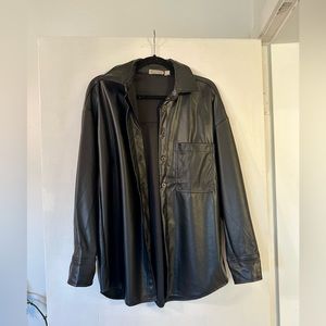 Retrod Faux Leather Jacket